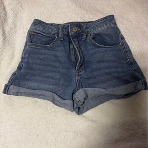 Indigo Rein Classic Blue Jean Shorts